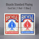 Bicycle Standard Playing card Set ( 1 Red + 1 Blue )